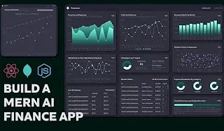 Build A MERN Finance Dashboard App | Machine Learning, Typescript, React, Node, MUI, Deployment