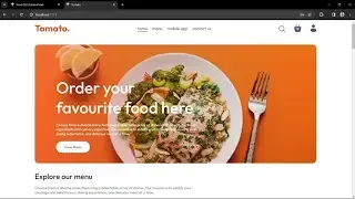 How To Create Full Stack Food Delivery Website In React JS, MongoDB, Express, Node JS & Stripe